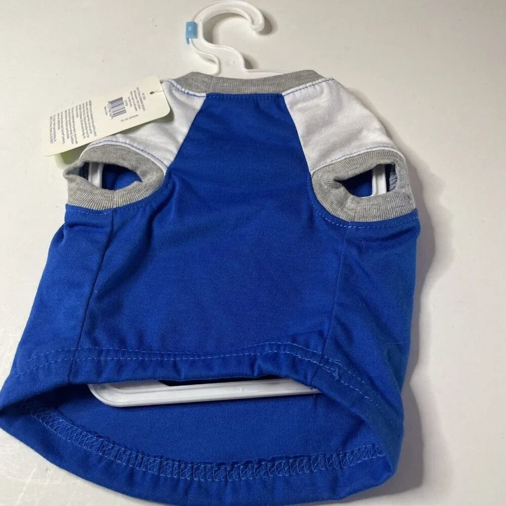Top Paw Petsmart - Drinking Buddy Small Blue‎ Dog Shirt
